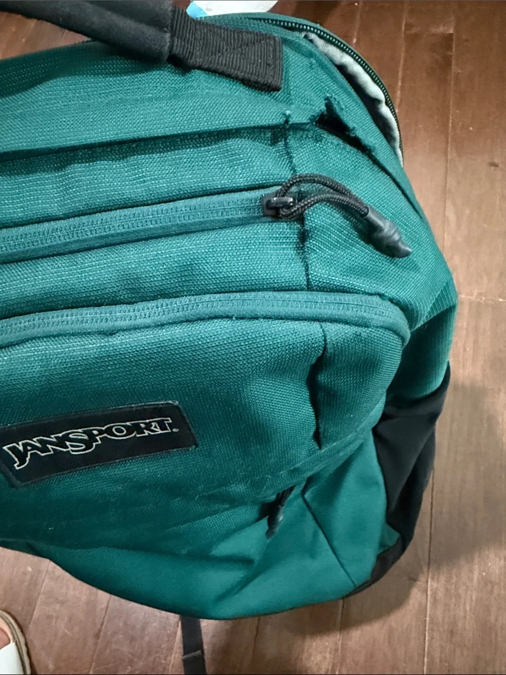 Jansport Teal and Black Classic Backpack